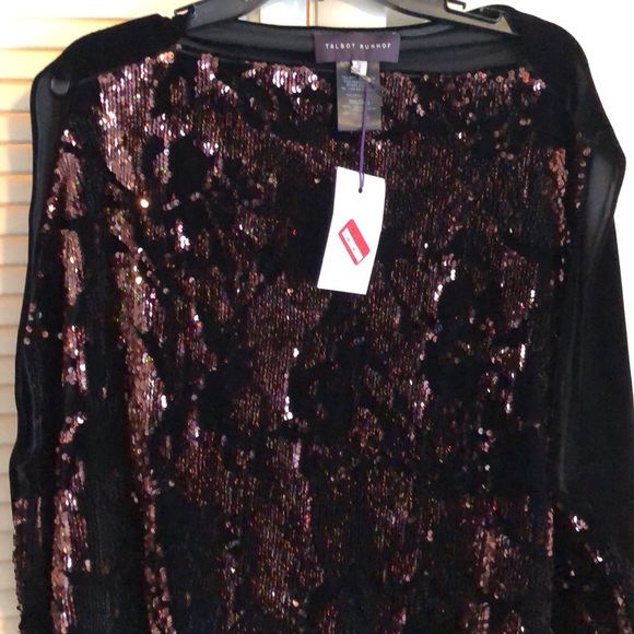 Women’s elegant dress, back is longer and beautiful thin velvet black - Picture 2 of 9